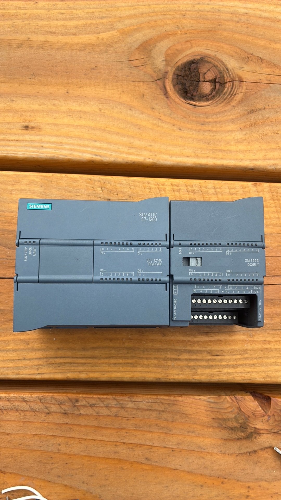 Siemens SIMATIC S7-1200 CPU 1214C DC/DC/DC PLC, Ophalen of Verzenden, Gebruikt