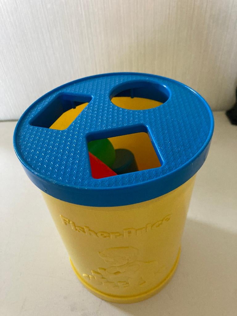 Fisher Price blokkenpuzzelton, Ophalen, Gebruikt, Speelset