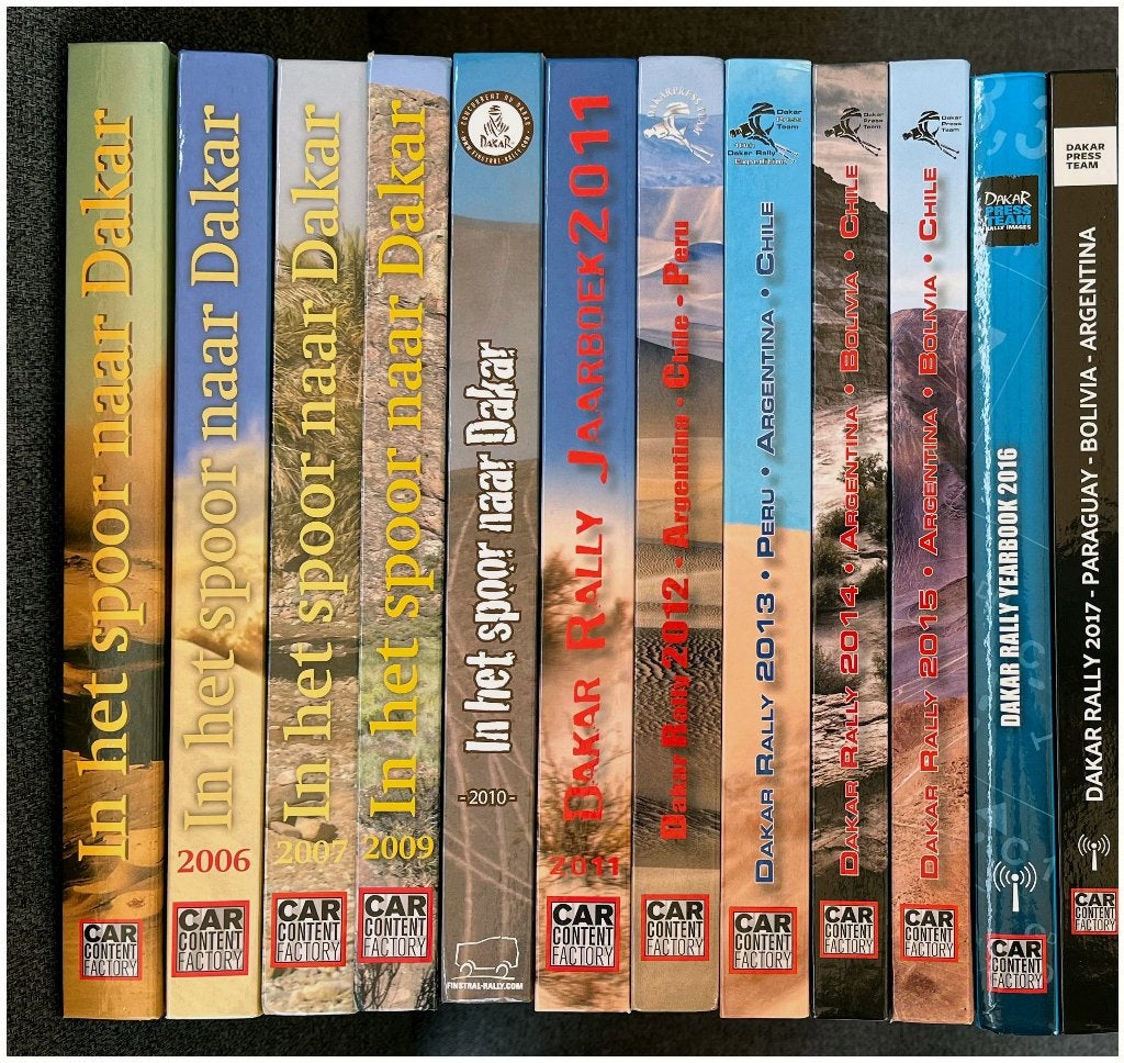 Prachtige serie in het Spoor van Dakar ZGAN Prijs per deel‼️, Ophalen of Verzenden, Zo goed als nieuw, Overige merken, Leon Jansen