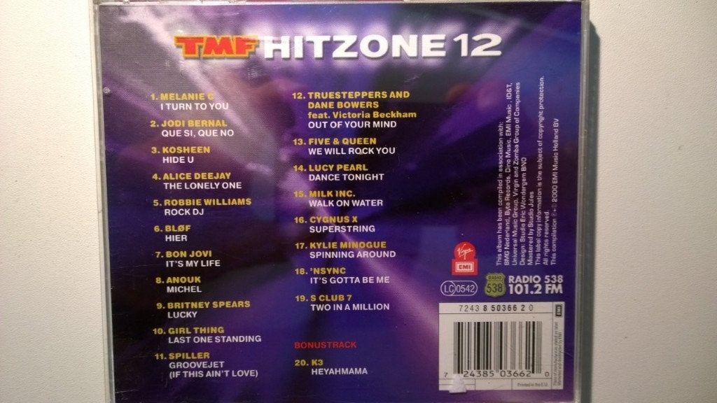 Hitzone 12, Ophalen of Verzenden, Zo goed als nieuw, Pop, Album