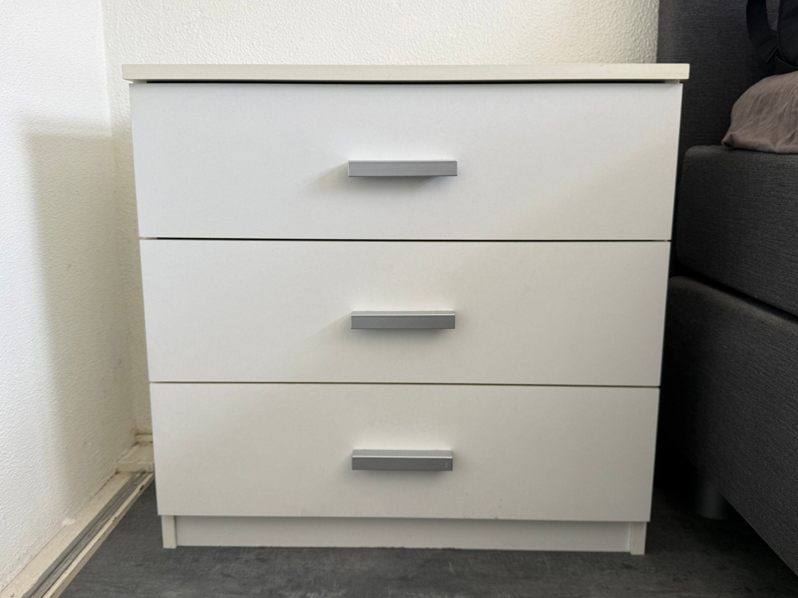 Ladekast (slaapkamer) / nachtkastje 3 lades, Ophalen, Gebruikt, 50 tot 100 cm, 3 of 4 laden