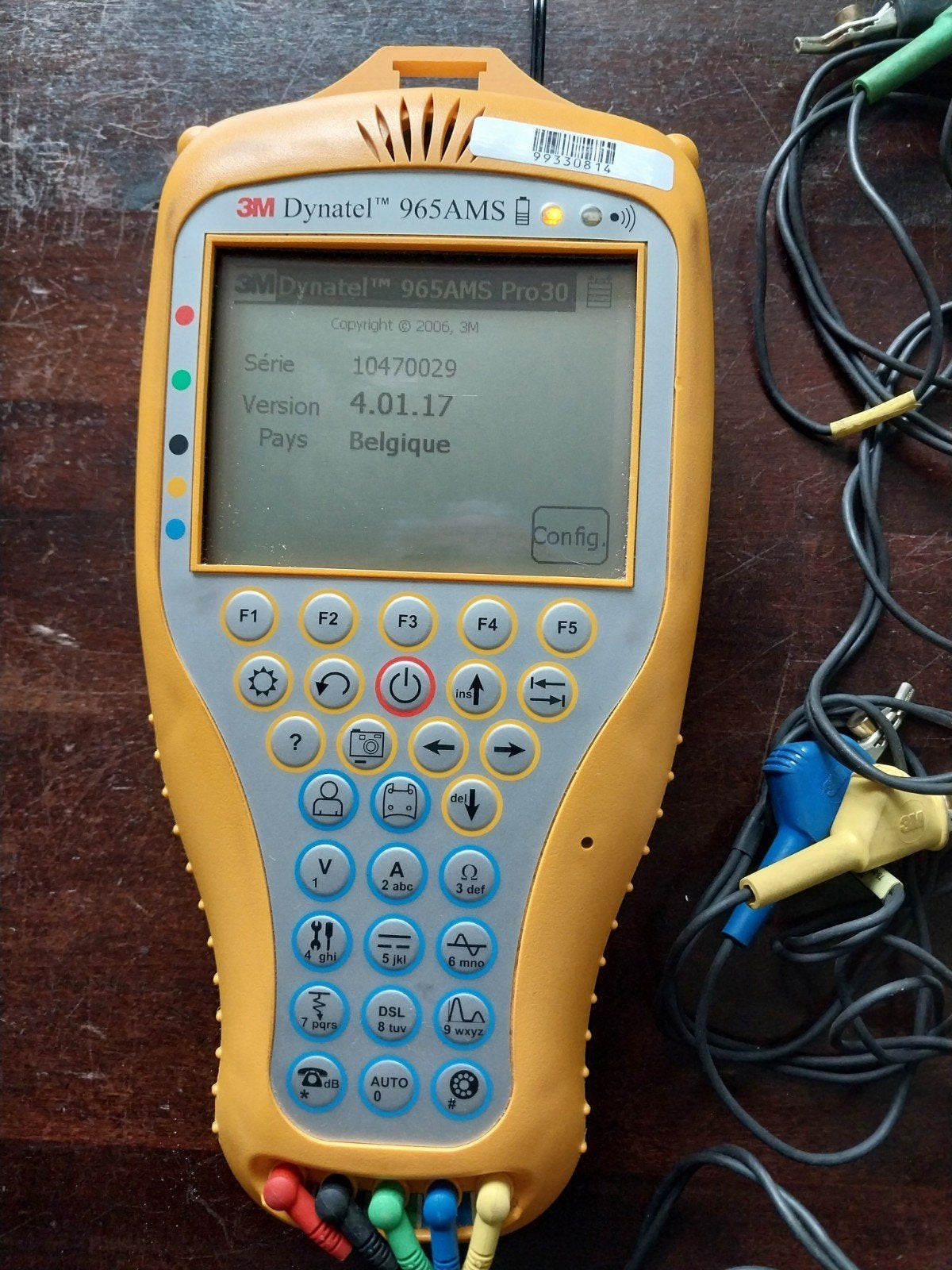 3M Dynatel 965AMS Pro30 Kabeltester met accessoires, Ophalen of Verzenden, Gebruikt