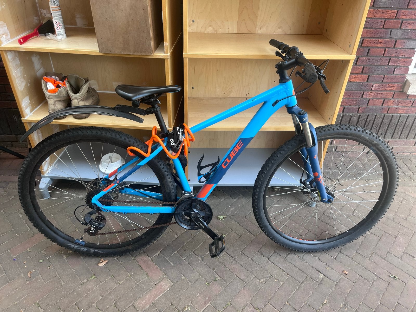 Cube aim hardtail MTB, Hardtail, Zo goed als nieuw, Dames, Schijfrem