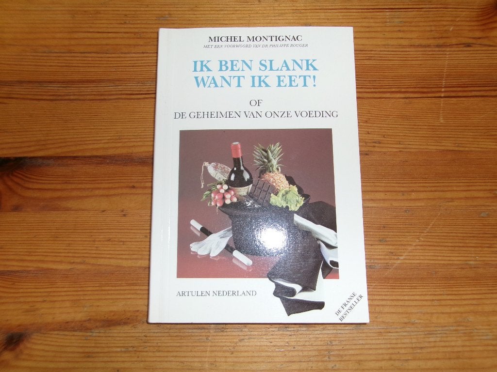 Michiel montignac - ik ben slank want ik eet, Ophalen of Verzenden, Gelezen, Dieet en Voeding