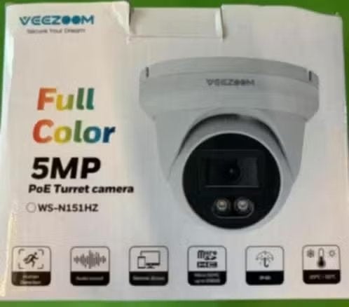 NIEUW! Veezoom WS-N151HZ full color 5mp wit €20,99, Ophalen of Verzenden, Nieuw