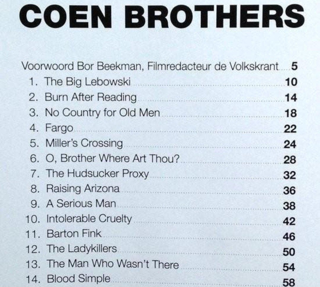 Coen Brothers: The Complete Collection (De Volkskrant), Ophalen of Verzenden, Zo goed als nieuw, Overige gebieden