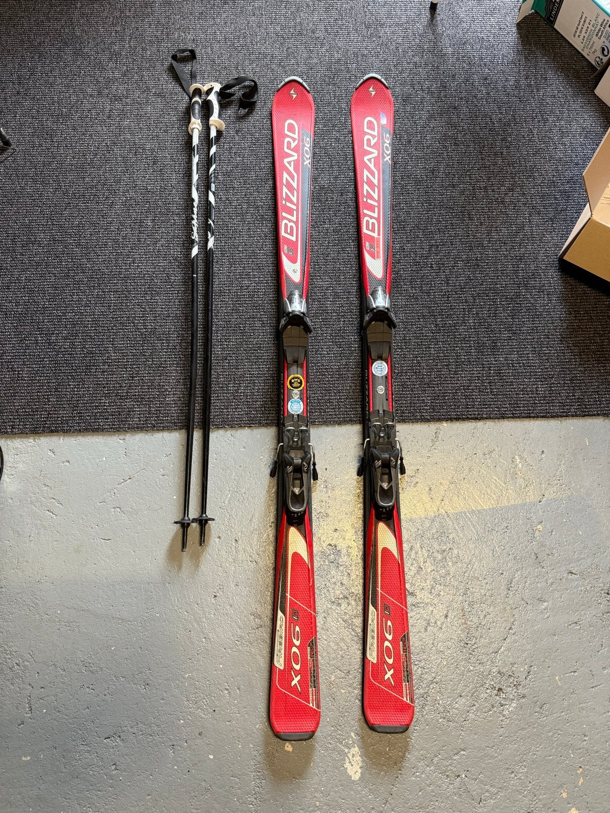 Blizzard Firebird X06 Ski's met stokken - 167 cm, Ophalen, 160 tot 180 cm, Gebruikt, Skiën