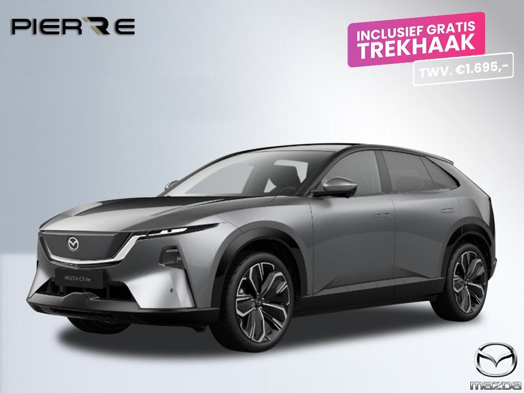 Mazda CX-6e Takumi 78 kWh NAVI | APPLE CARPLAY / ANDROID | P, Auto's, Automaat, Dealer onderhouden, Achterwielaandrijving, Beige