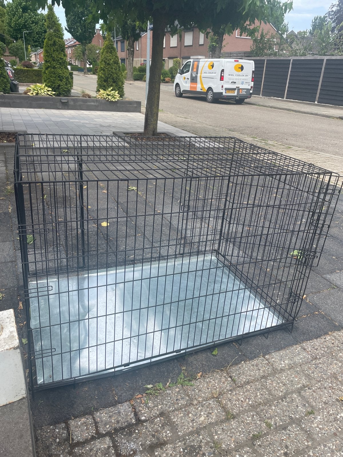 Honden bench XXL 77 x 122 cm, Dieren en Toebehoren, Ophalen, Zo goed als nieuw