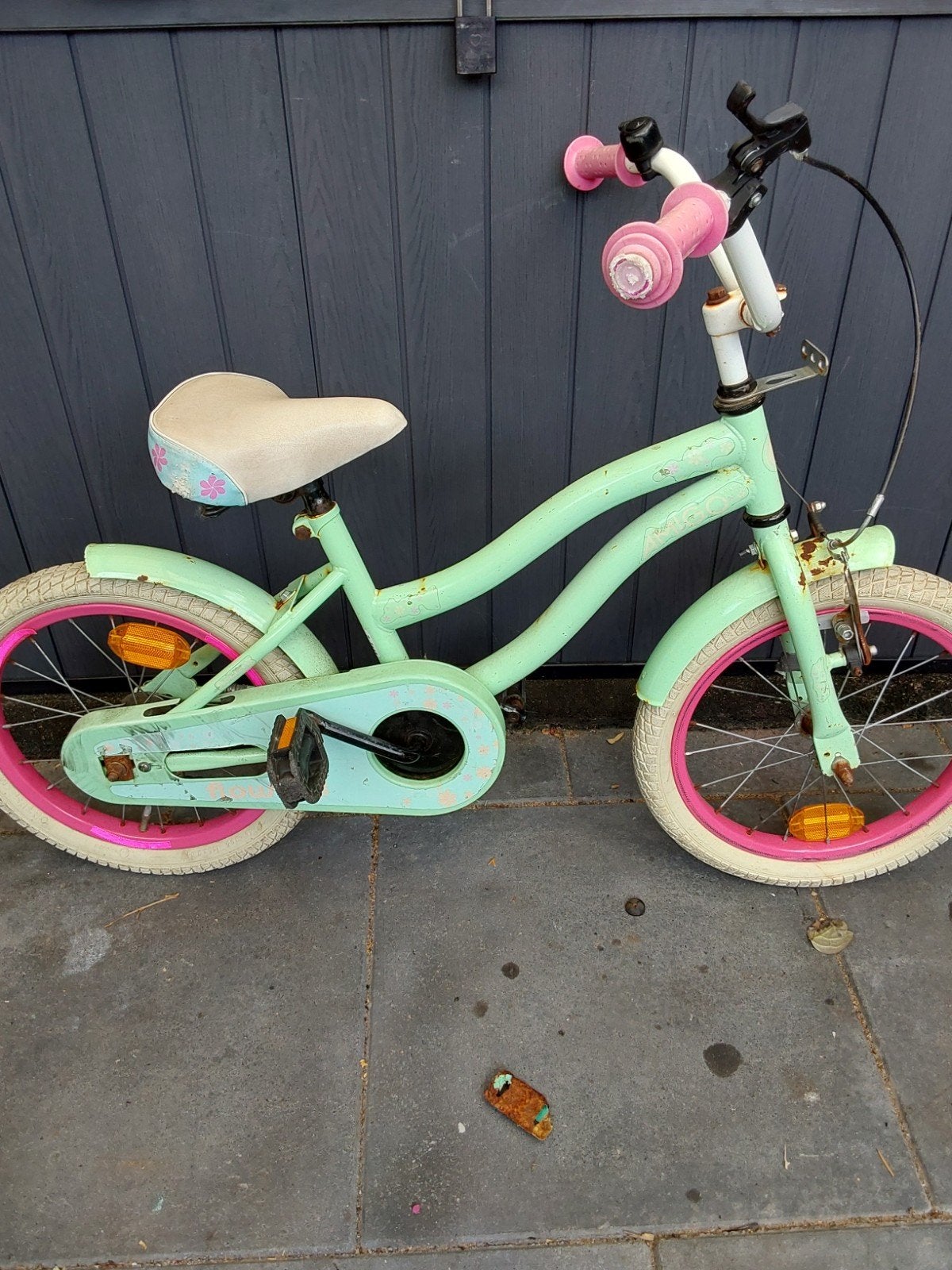 16 inch kinderfiets - Ideaal om te leren fietsen, Fietsen en Brommers, Ophalen, Gebruikt, 16 tot 20 inch