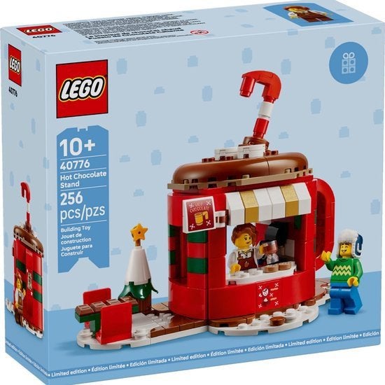 45% Korting op Exclusive 40776 Warme chocolademelkkraam, Lim, Lego, Nieuw, Ophalen of Verzenden, Ideas