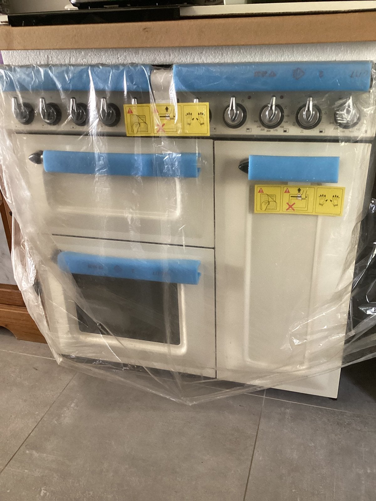 Smeg fornuis, Ophalen, 60 cm of meer, Nieuw, Gas