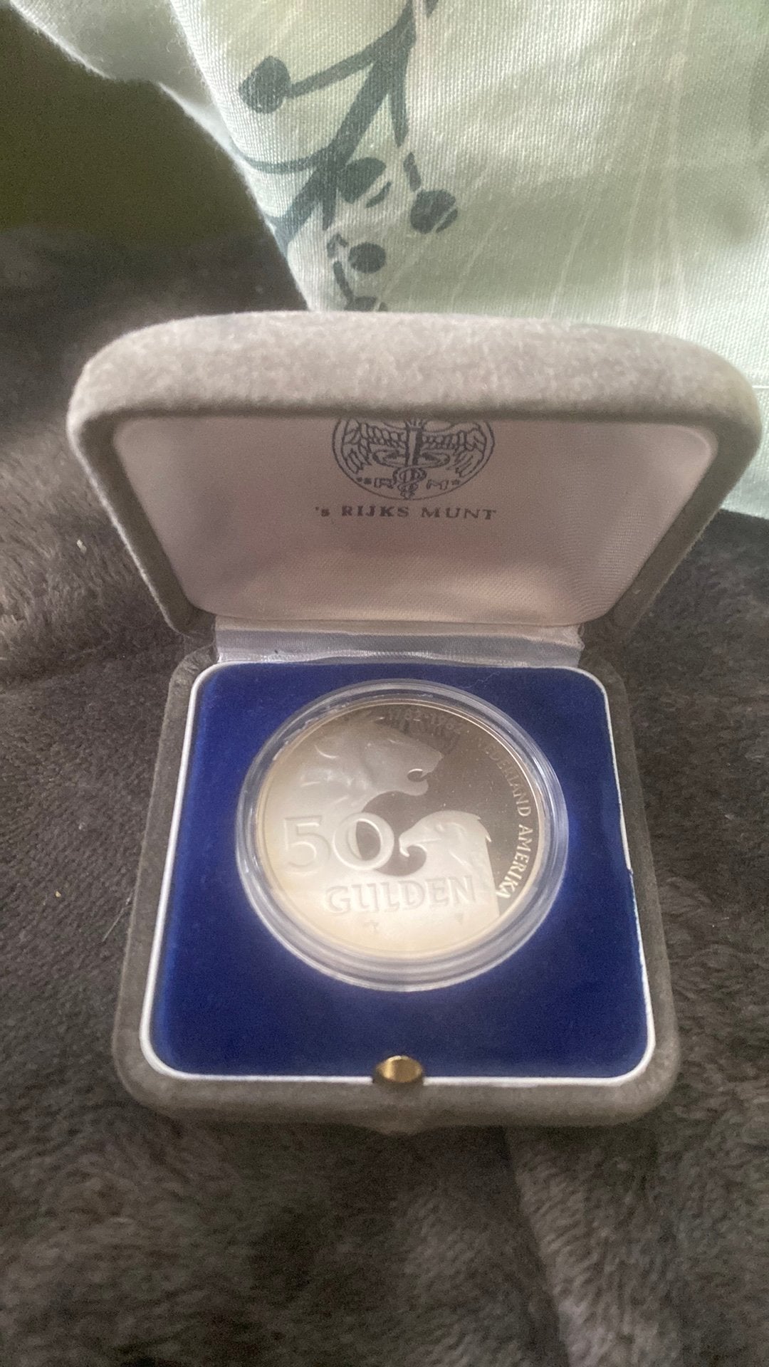 50 gulden munt, Ophalen of Verzenden, Overige landen, 50 cent