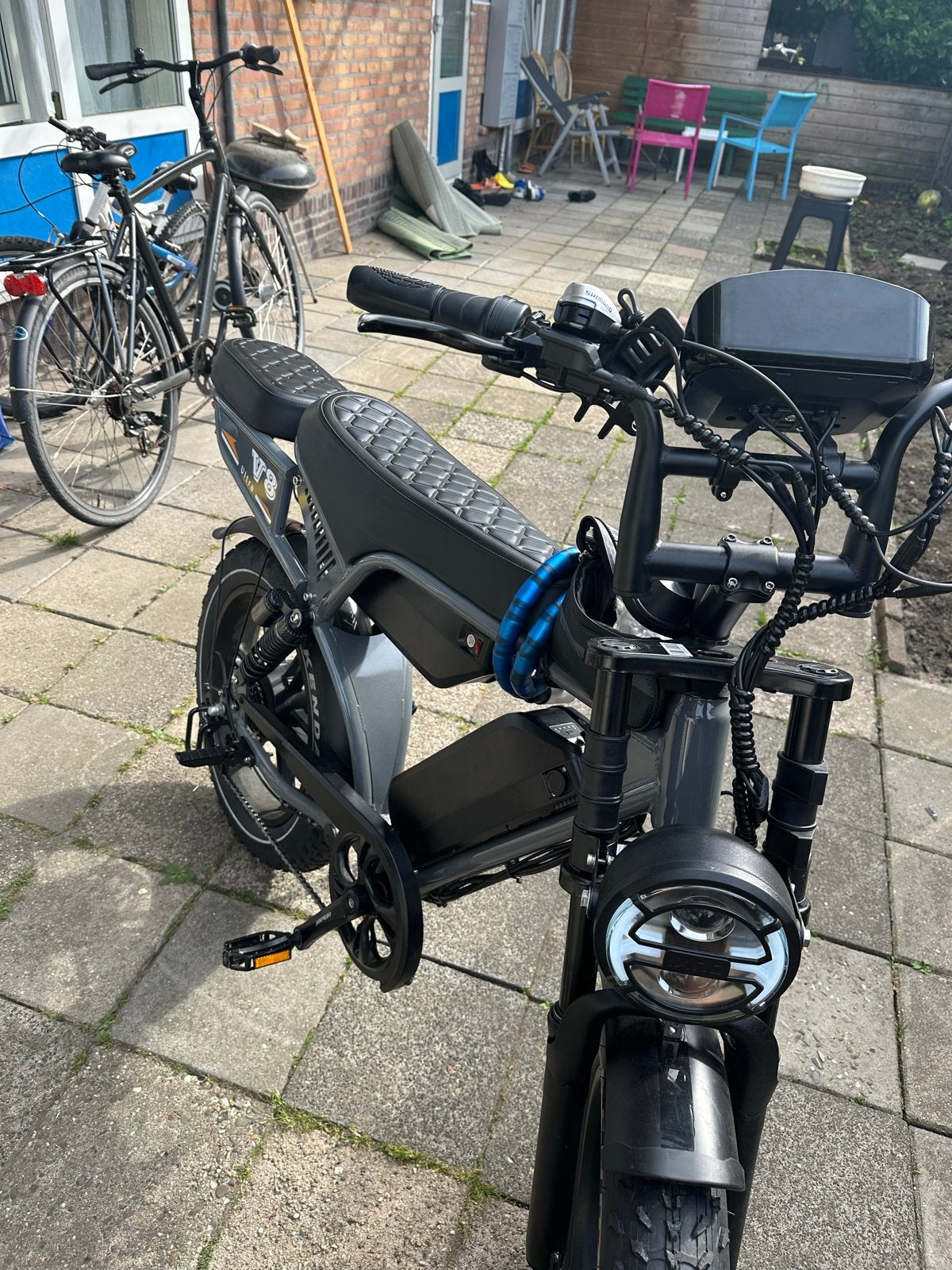 Fatbike v8 Ultra  grote motor - Slechts 2 maanden oud!, 20 tot 24 inch, Aluminium, Ophalen of Verzenden, Zo goed als nieuw