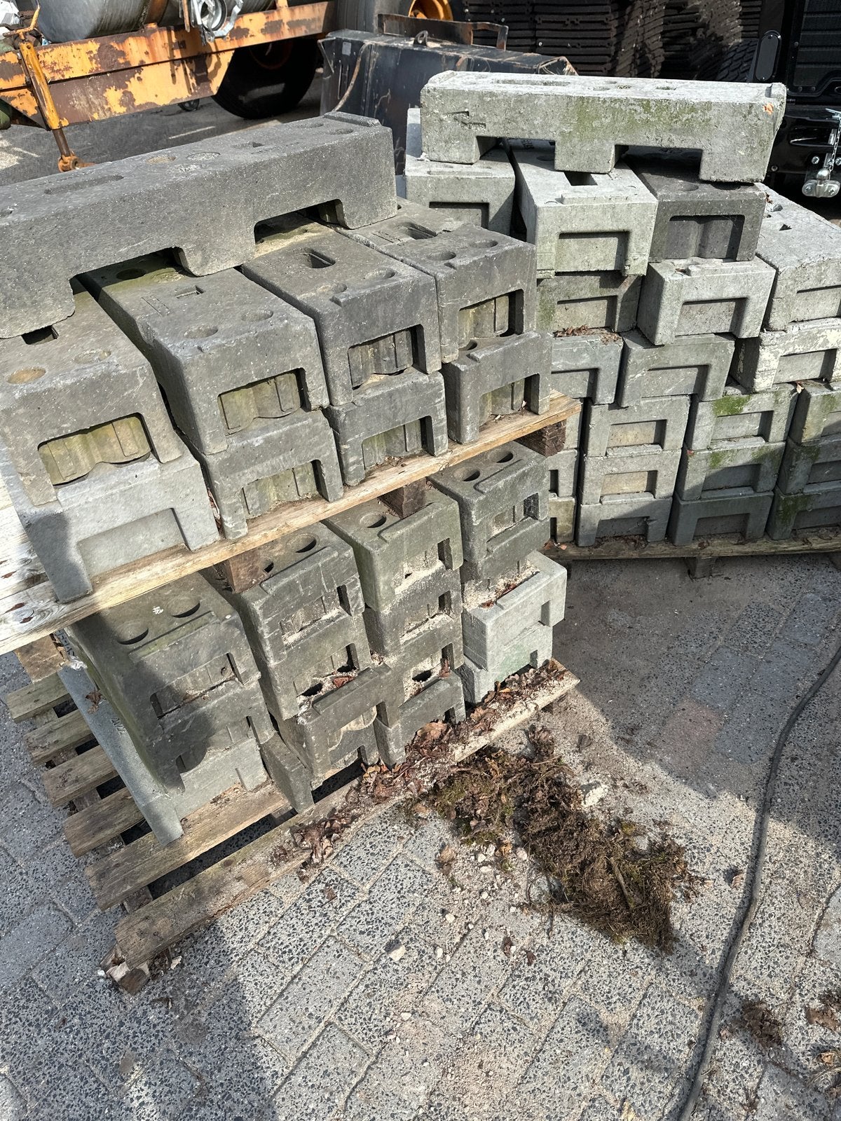 52 stuks bouwhek voeten/blokken, Doe-het-zelf en Verbouw, Ophalen, Gebruikt, Overige typen