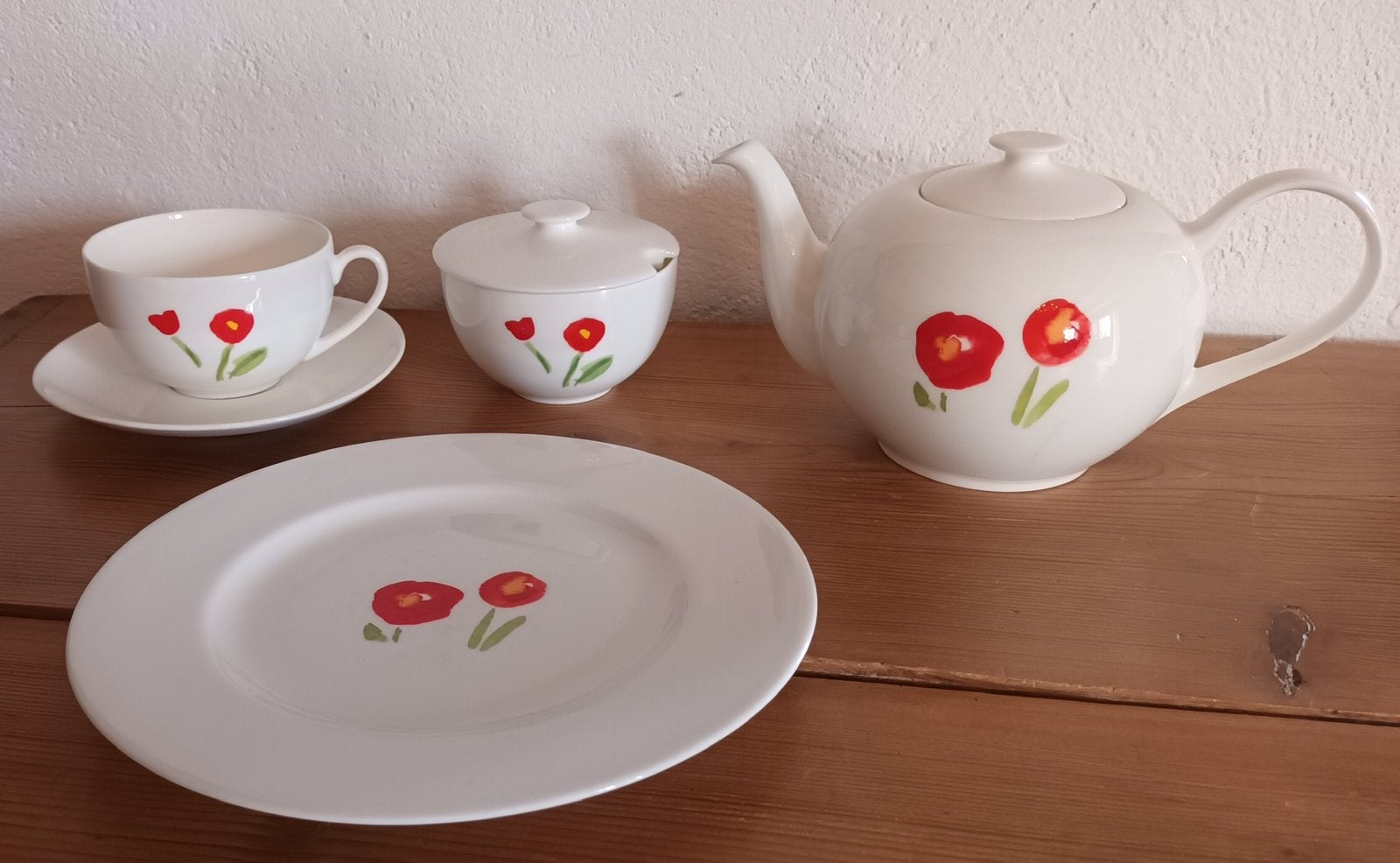 Dibbern Impression theeservies, Ophalen of Verzenden, Zo goed als nieuw, Overige stijlen, Porselein