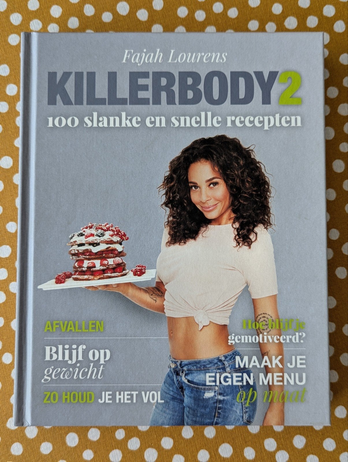 Boek Fajah Lourens - Killerbody 2, slanke en snelle recepten, Ophalen of Verzenden, Zo goed als nieuw, Dieet en Voeding, Fajah Lourens