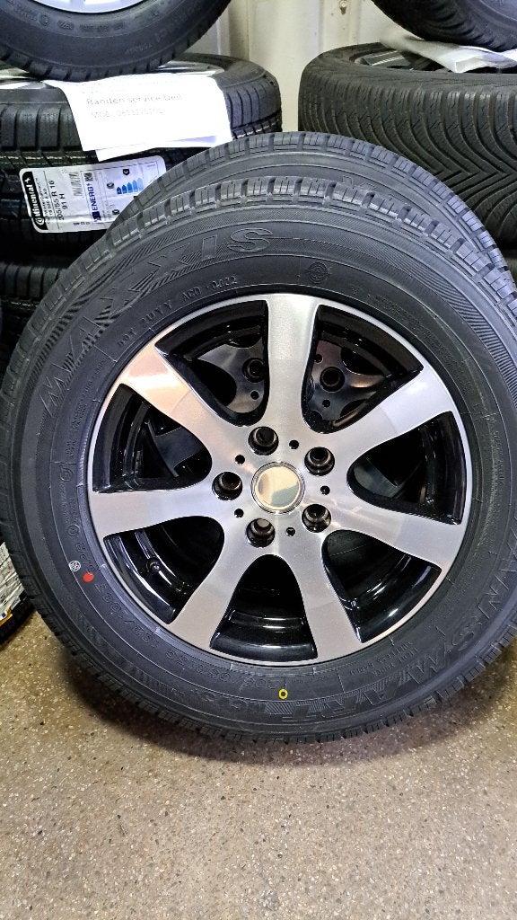 Sportwielen voor caravan's 195/70R15C 104/102 Tomason zw/gep, Ophalen, Nieuw