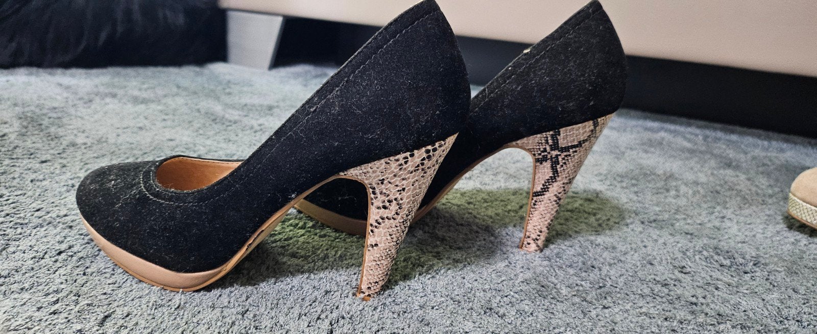 Set van 4 paar dameshakken, maat 36 en 37, Kleding | Dames, Schoenen, Ophalen of Verzenden