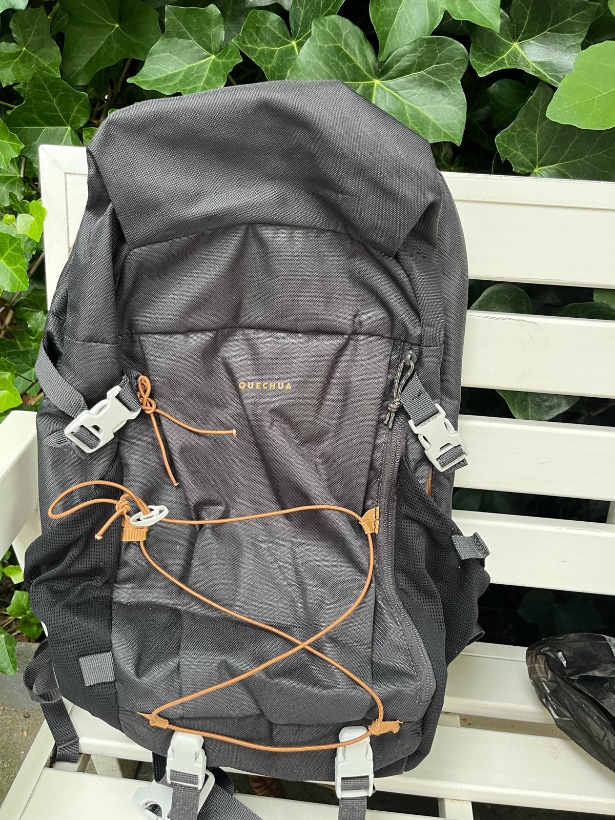 Quechua rugzak - Ideaal voor dagtochten, Gebruikt, 25 tot 40 cm, Ophalen of Verzenden, Trekking