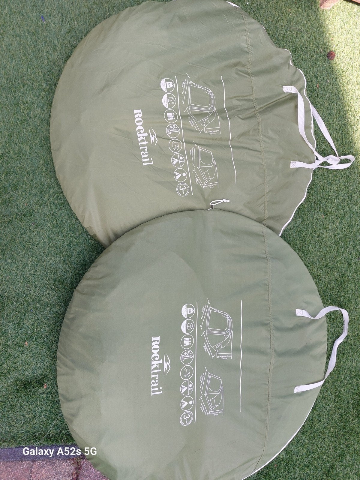 2x popup tent, Ophalen, Zo goed als nieuw, Tot en met 2