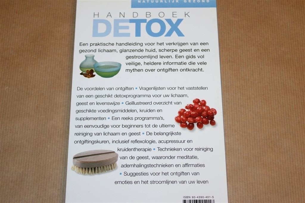 Handboek Detox — Ontgiften Lichaam Geest & Ziel, Boeken, Ophalen of Verzenden, Gelezen