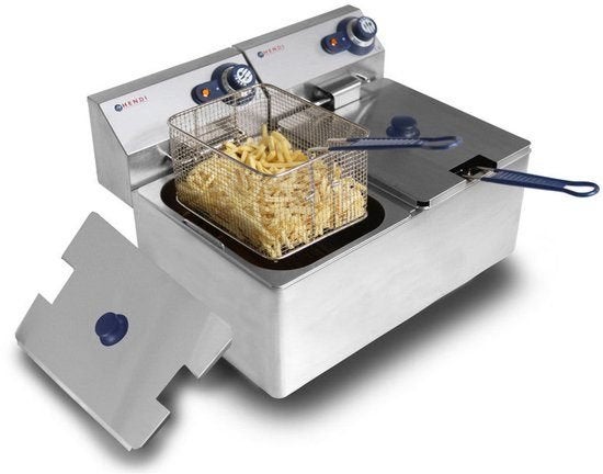 Friteuse – Frietmaker – Snackmaker – 2x6L Inhoud, Corvance B.V., Verzenden, Nieuw, Corvancebol@gmail.com