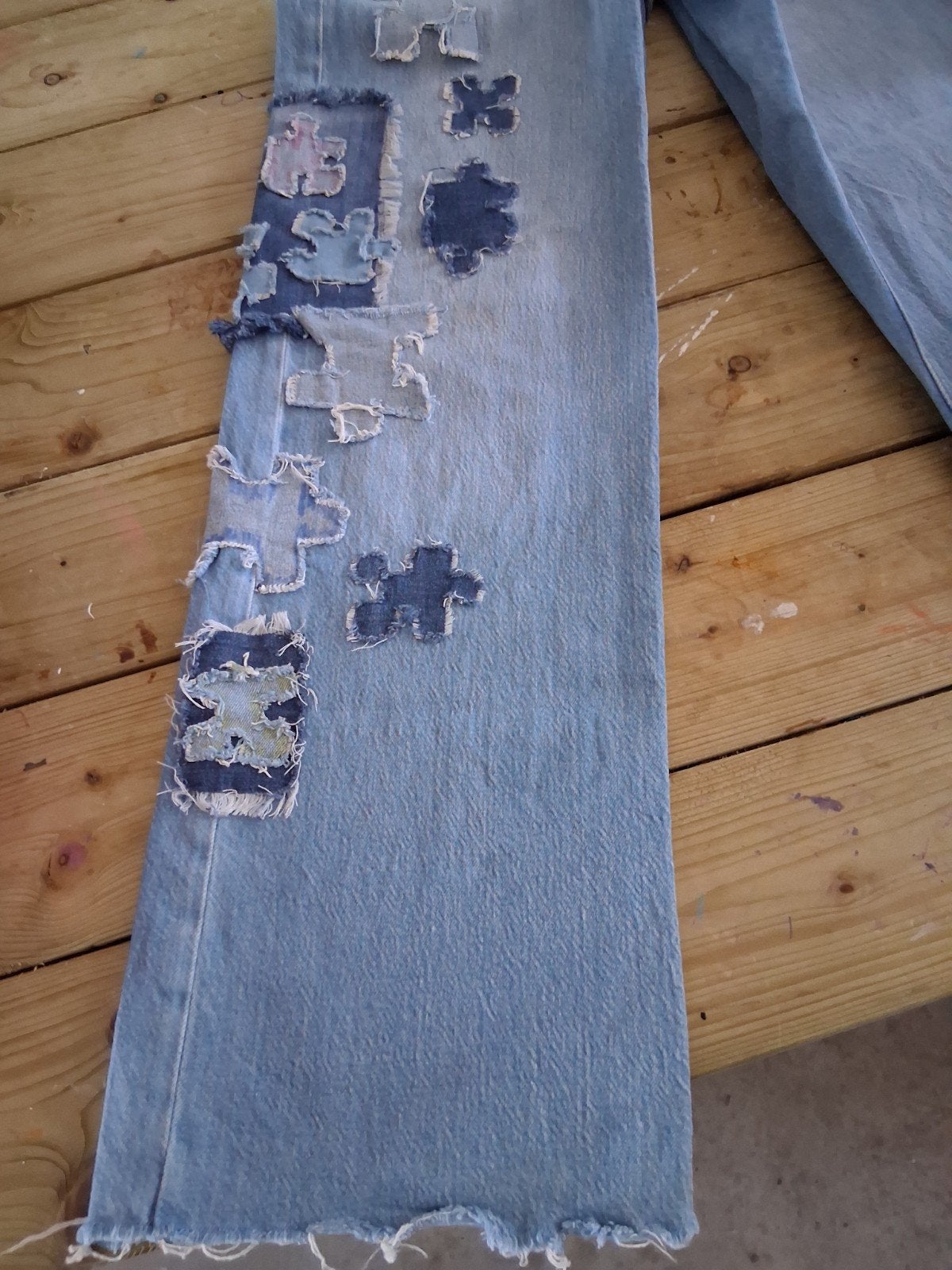 Spijkerbroek spijkerjasjes, Blauw, Miracle of Denim, Nieuw, Ophalen of Verzenden