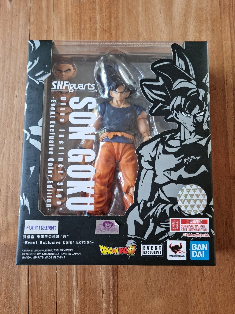 S.H.Figuarts Son Goku Ultra instinct Sign event exclusive, Verzamelen, Verzenden, Gebruikt