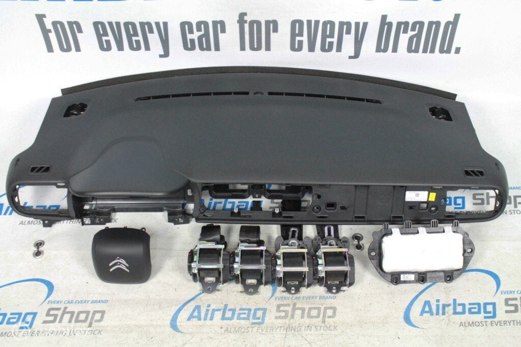 Airbag set - Dashboard zwart Citroen C3 (2016-heden), Gebruikt, Ophalen of Verzenden