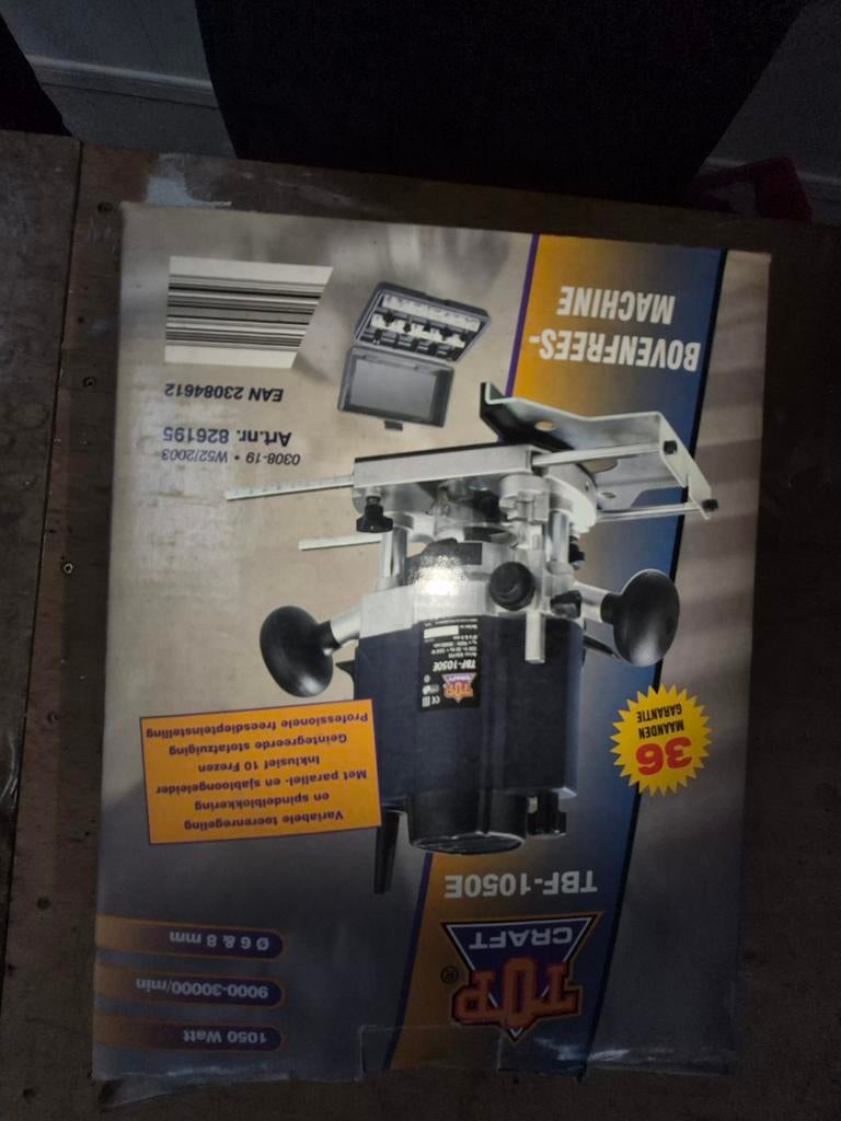 Bovenfrees machine, Doe-het-zelf en Verbouw, Gereedschap | Zaagmachines, Ophalen, Cirkelzaag, Nieuw, 30 tot 70 mm