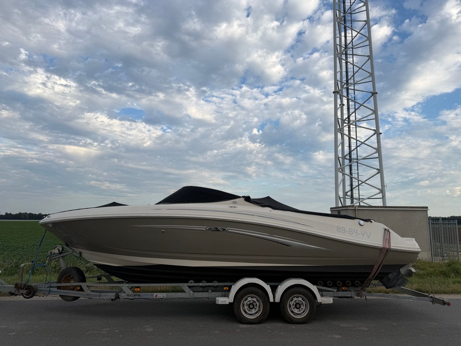 Sea Ray 230 Select - V8 met 300PK - incl. boottrailer, Watersport en Boten, Ophalen, Gebruikt, Binnenboordmotor, Sea Ray
