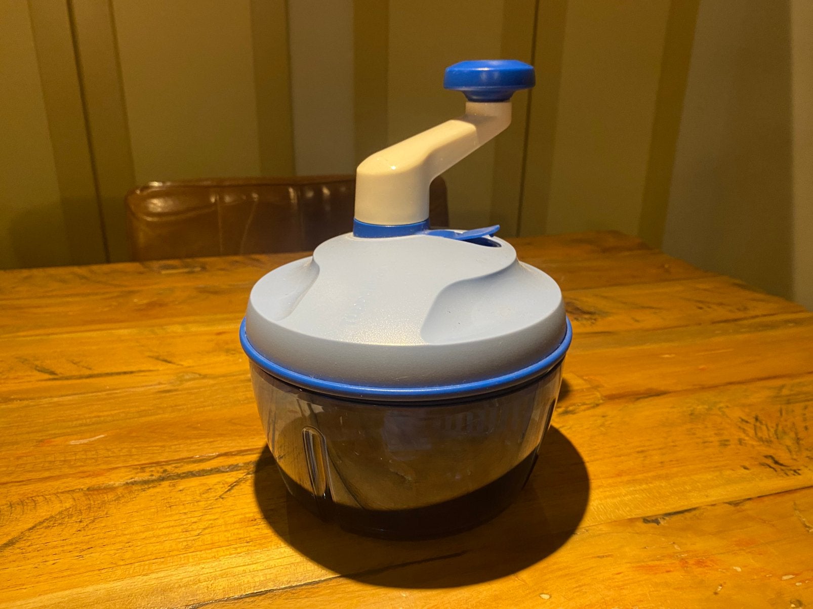 Tupperware Quick chef hakselaar, Ophalen of Verzenden, Blauw, Overige typen