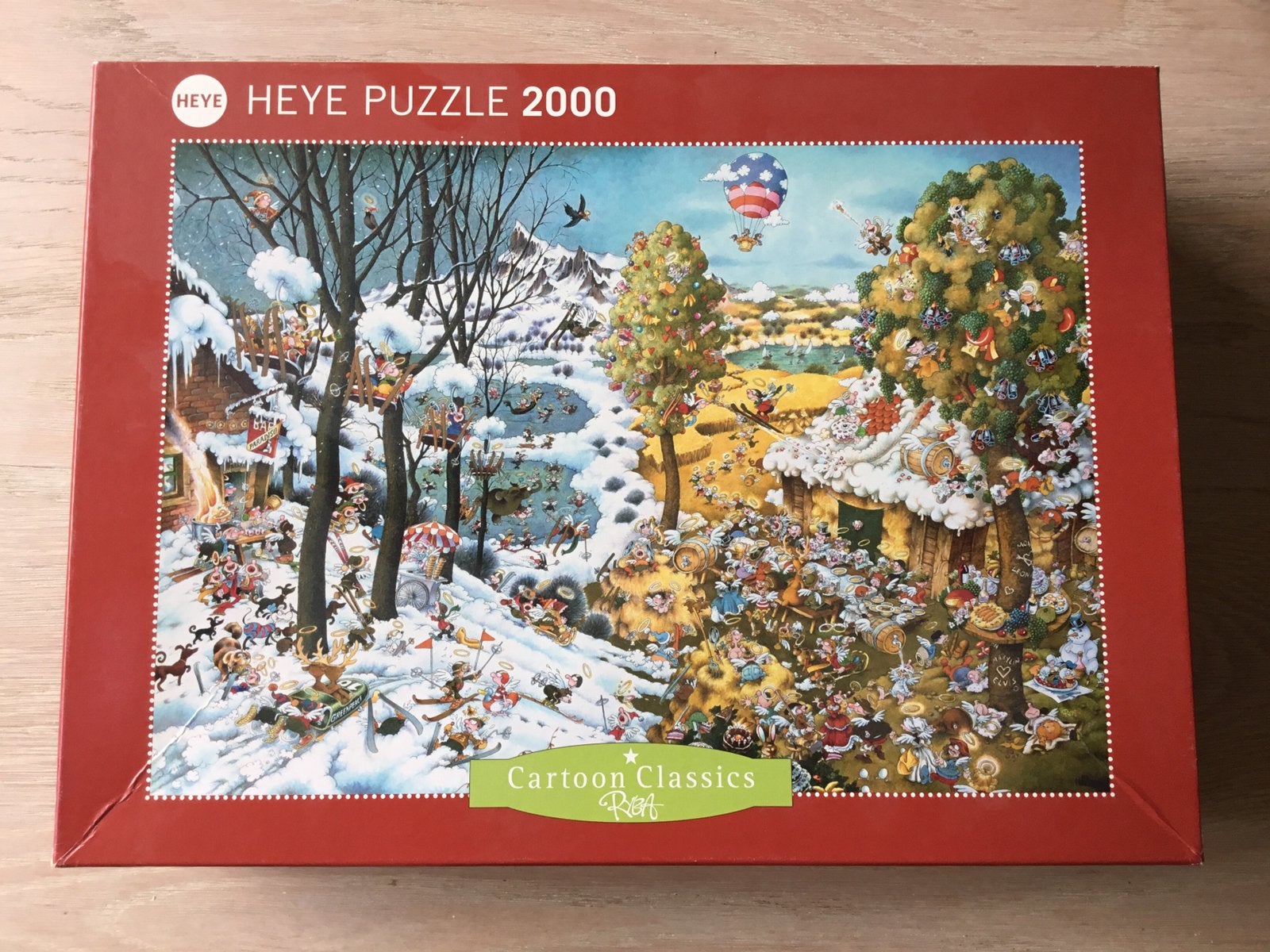 Heye puzzel ‘Paradise’ 2000 stukjes, Ophalen of Verzenden, Zo goed als nieuw