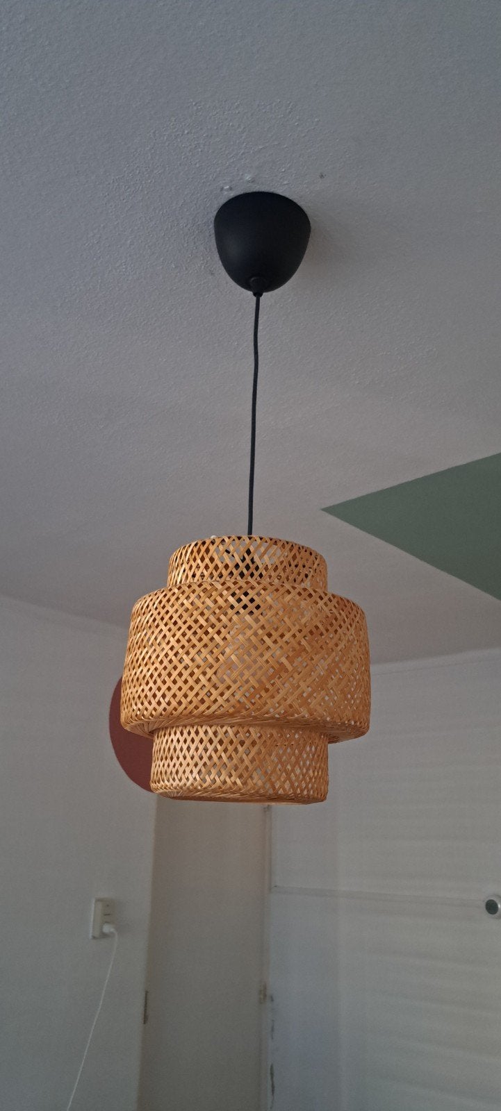 sinnerlig hanglamp ikea 2 stuks, Ophalen, Zo goed als nieuw
