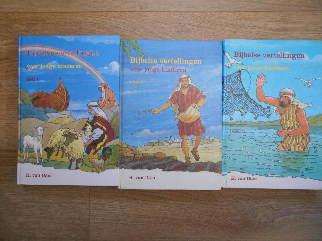 H. van Dam Bijbelse vertellingen voor jonge kinderen, Boeken, Ophalen of Verzenden, Zo goed als nieuw, Christendom | Protestants