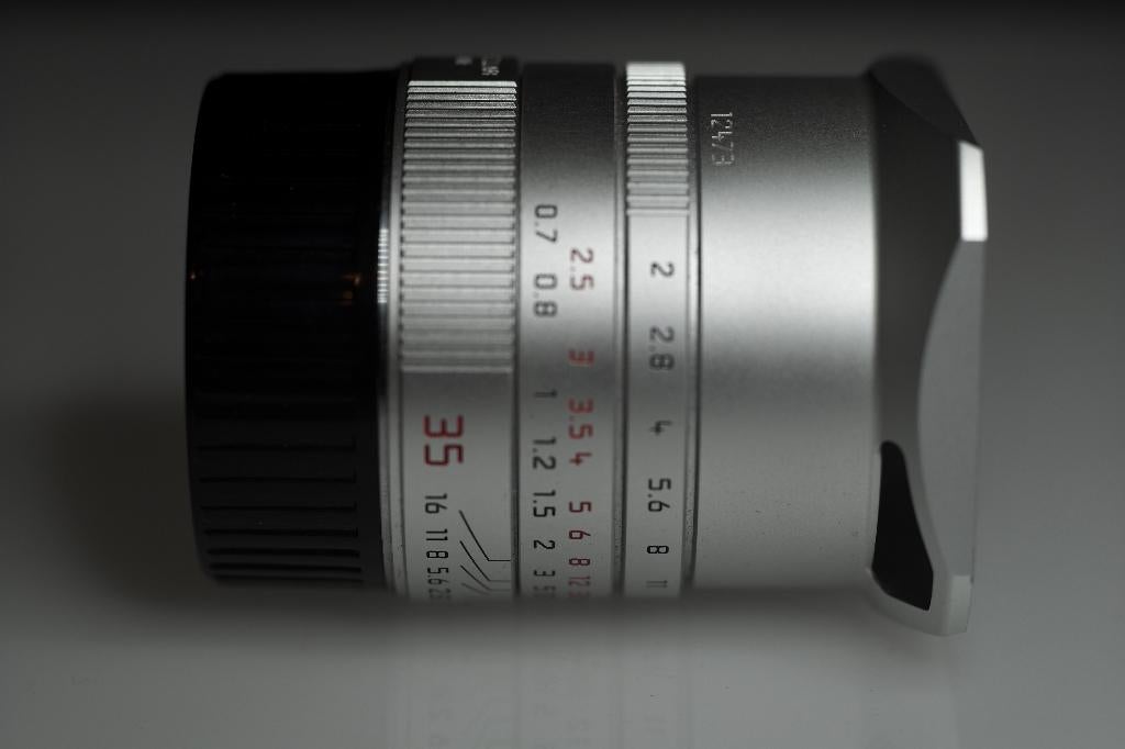 Leica /Leitz Summicron 35mm ASPH F1:2, Ophalen of Verzenden, Zo goed als nieuw, Groothoeklens