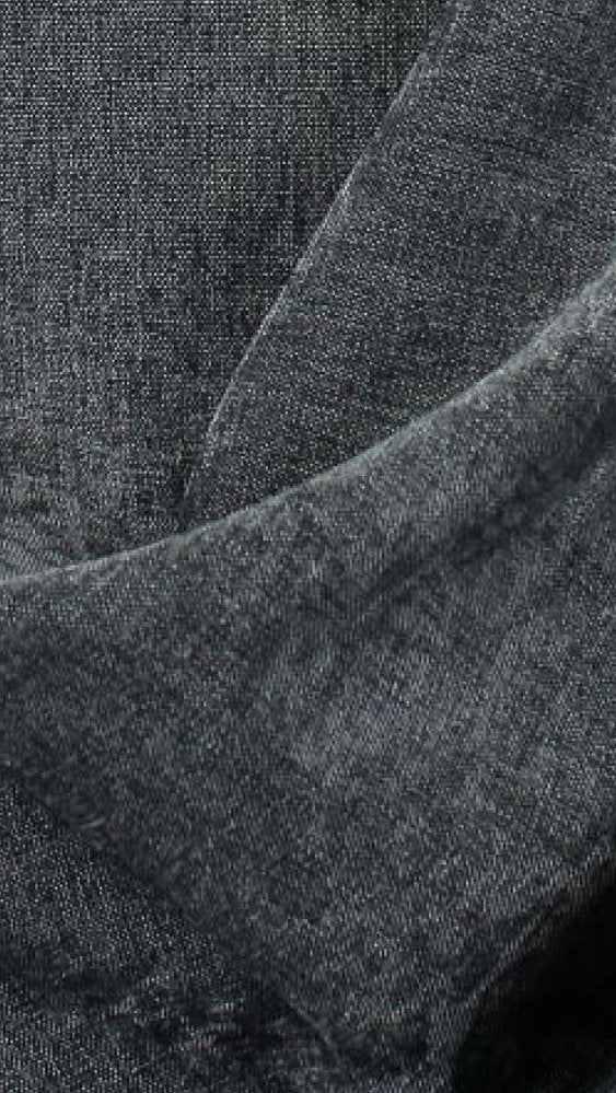 Meubelstof chenille velours antraciet, Ophalen of Verzenden, Nieuw, Grijs, Polyester