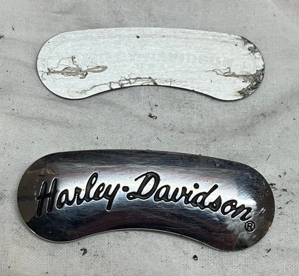 Harley twincam remklauw siercovers, Ophalen