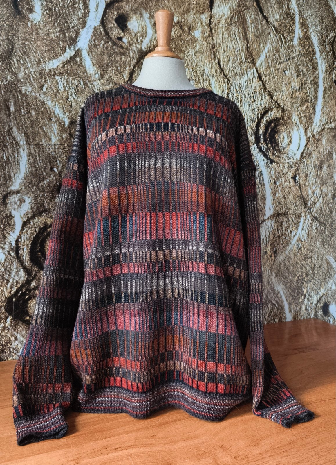 💖Prachtig 100% pure Alpaca trui XXL unisex, Kleding | Dames, Ophalen of Verzenden, Zo goed als nieuw, Maat 46/48 (XL) of groter