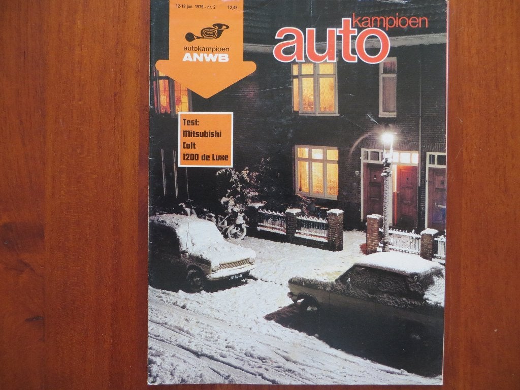Autokampioen 2 1979 Mitsubishi Colt 1200 de Luxe, Van Doorne, Ophalen of Verzenden, Nieuw, Mitsubishi