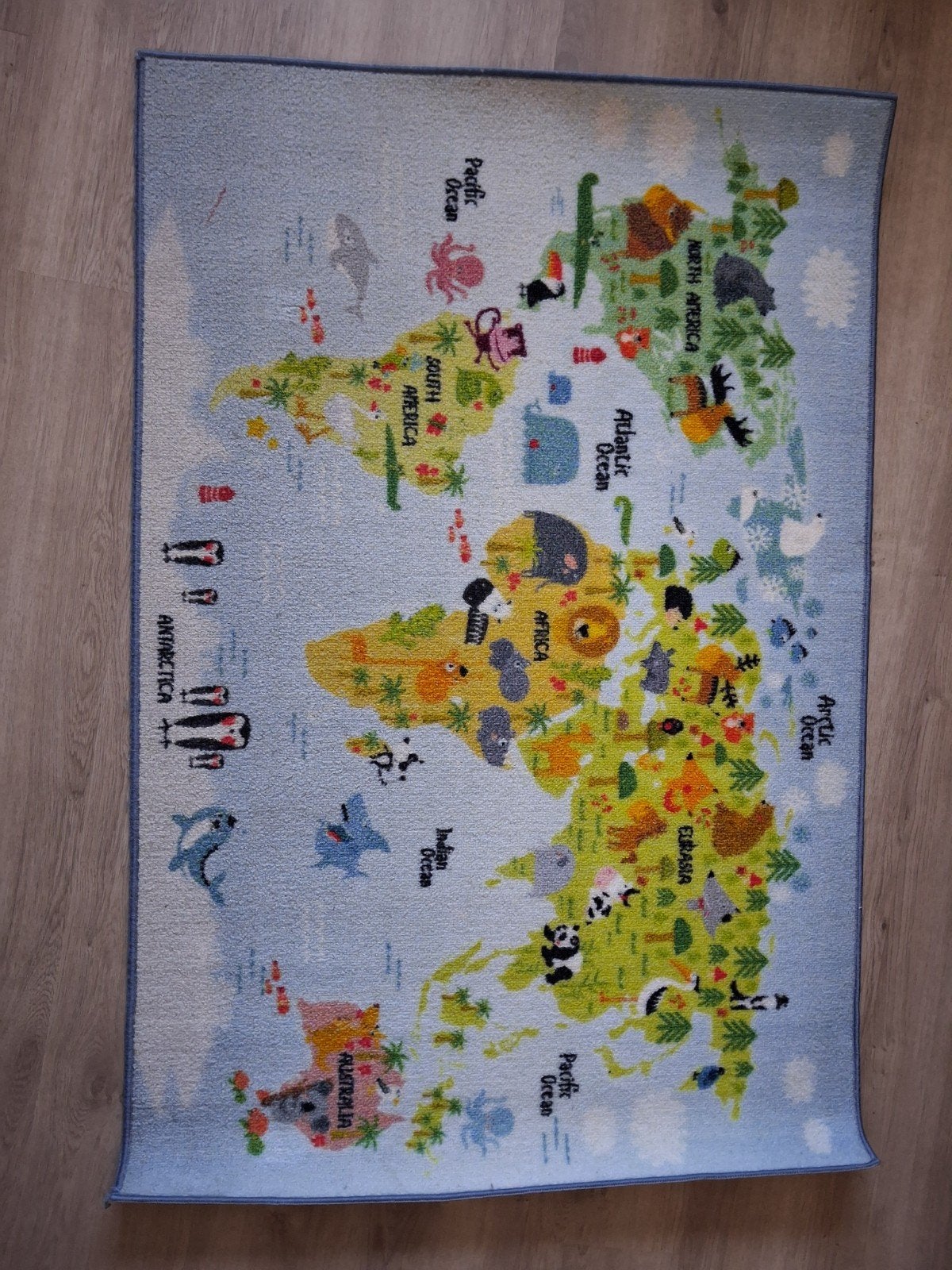 Vloerkleed / Speelkleed 80 x 120, Kinderen en Baby's, Ophalen, Zo goed als nieuw, Kleed of Kussen