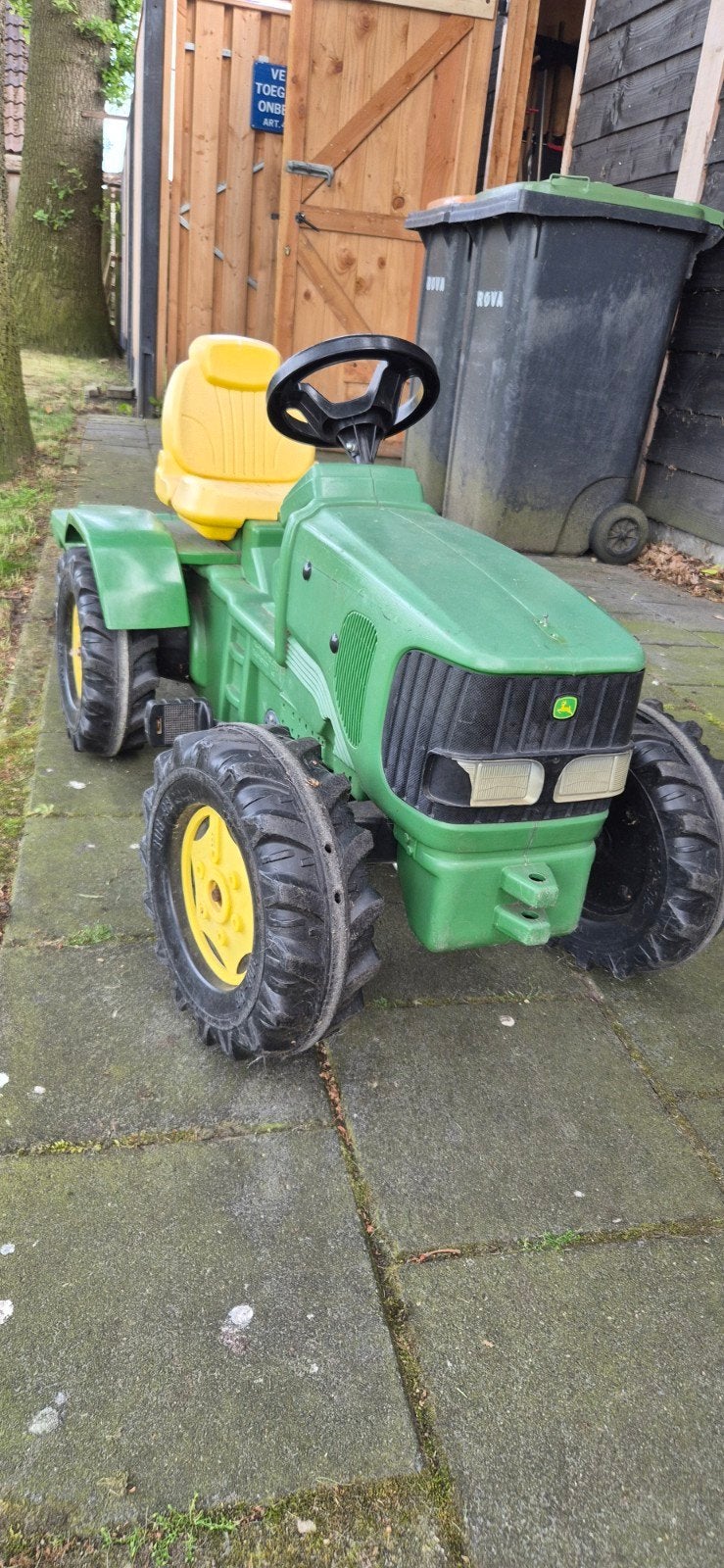 John Deere traptractor met aanhanger, Kinderen en Baby's, Speelgoed | Buiten | Voertuigen en Loopfietsen, Ophalen of Verzenden