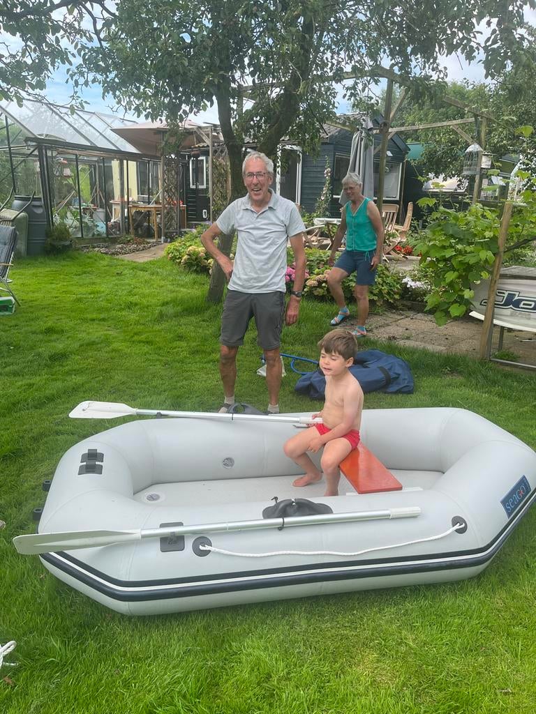 Seago 230 opblaasboot - Ideaal voor plezier op het water!, Watersport en Boten, Ophalen of Verzenden, Zo goed als nieuw, Overige typen