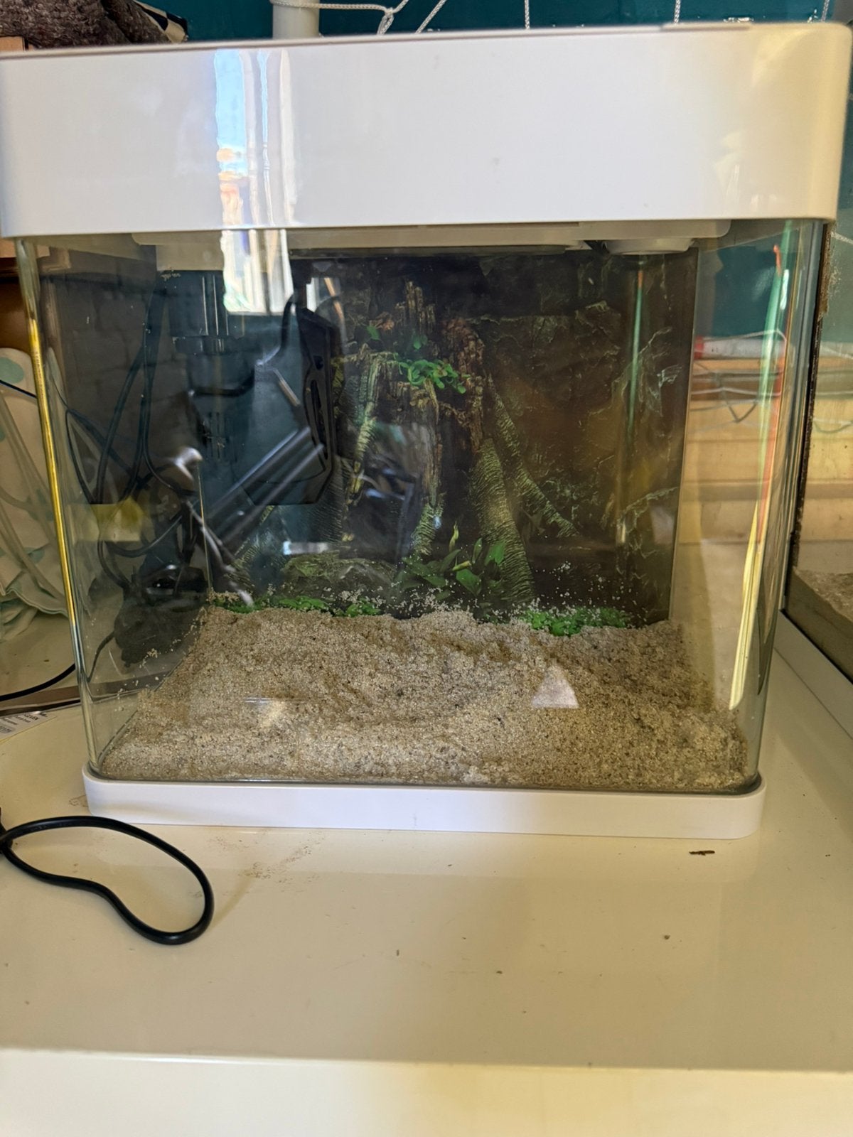 SuperFish Panorama 20 LED 17L Aquarium Compleet - KOOPJE, Ophalen, Zo goed als nieuw, Leeg aquarium