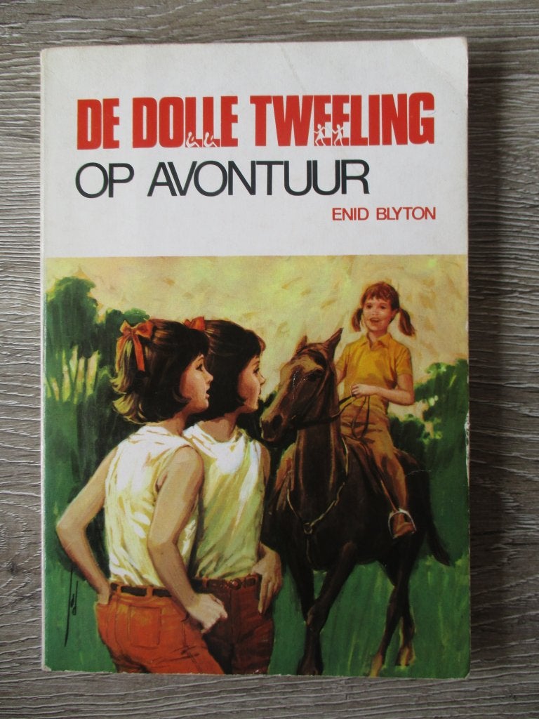 De dolle tweeling op avontuur - Enid Blyton, Boeken, Ophalen of Verzenden, Gelezen, Fictie algemeen