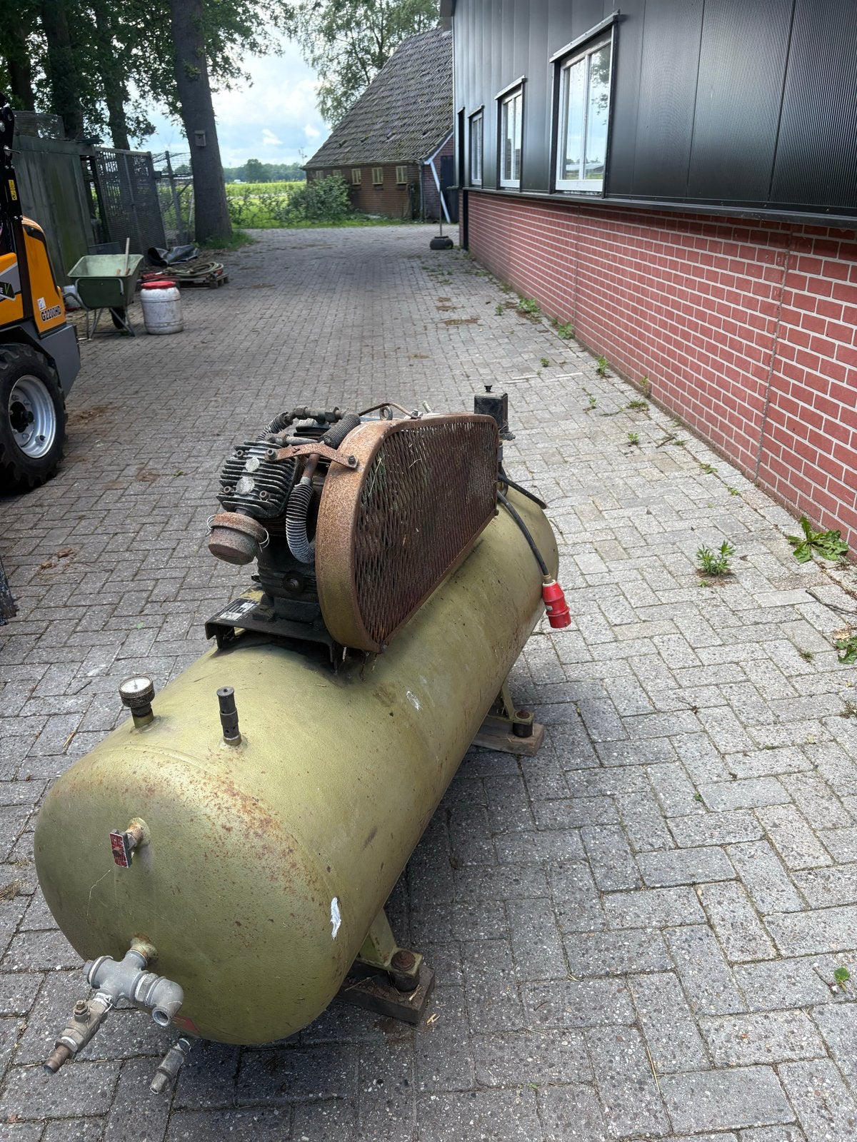 Compressor, 100 liter of meer, Ophalen, Gebruikt