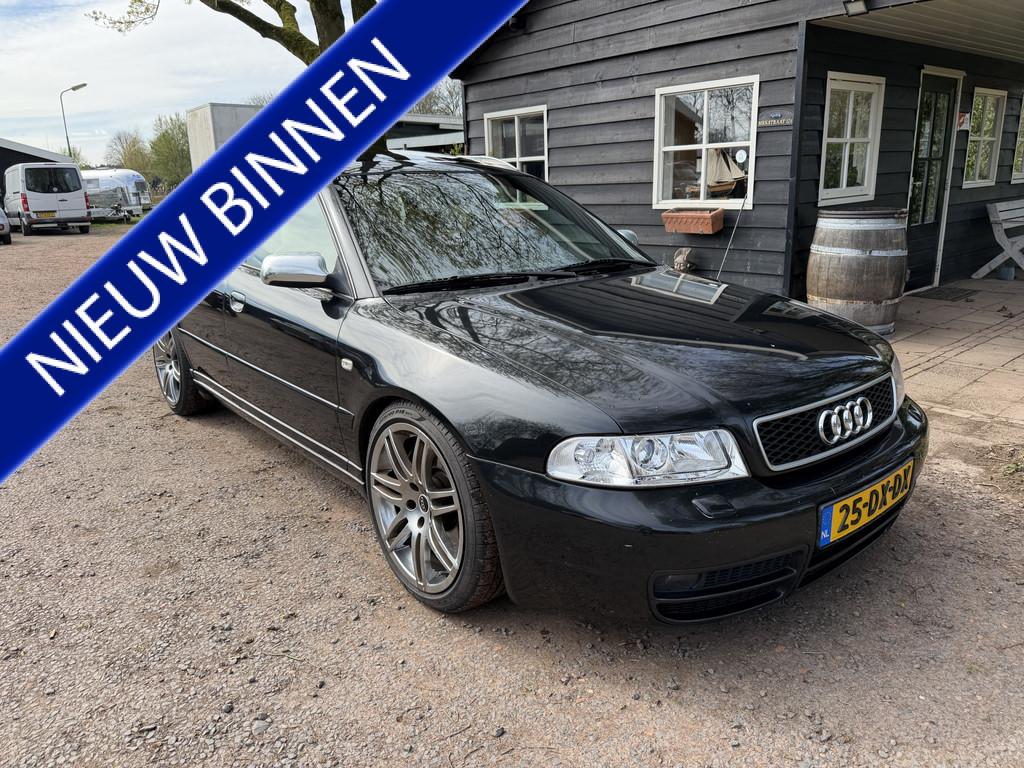 Audi A4 Avant 2.7 V6 quattro S4 Advance FACELIFT|SPORTLINE, Stoelverwarming, 2671 cc, Zwart, Handgeschakeld