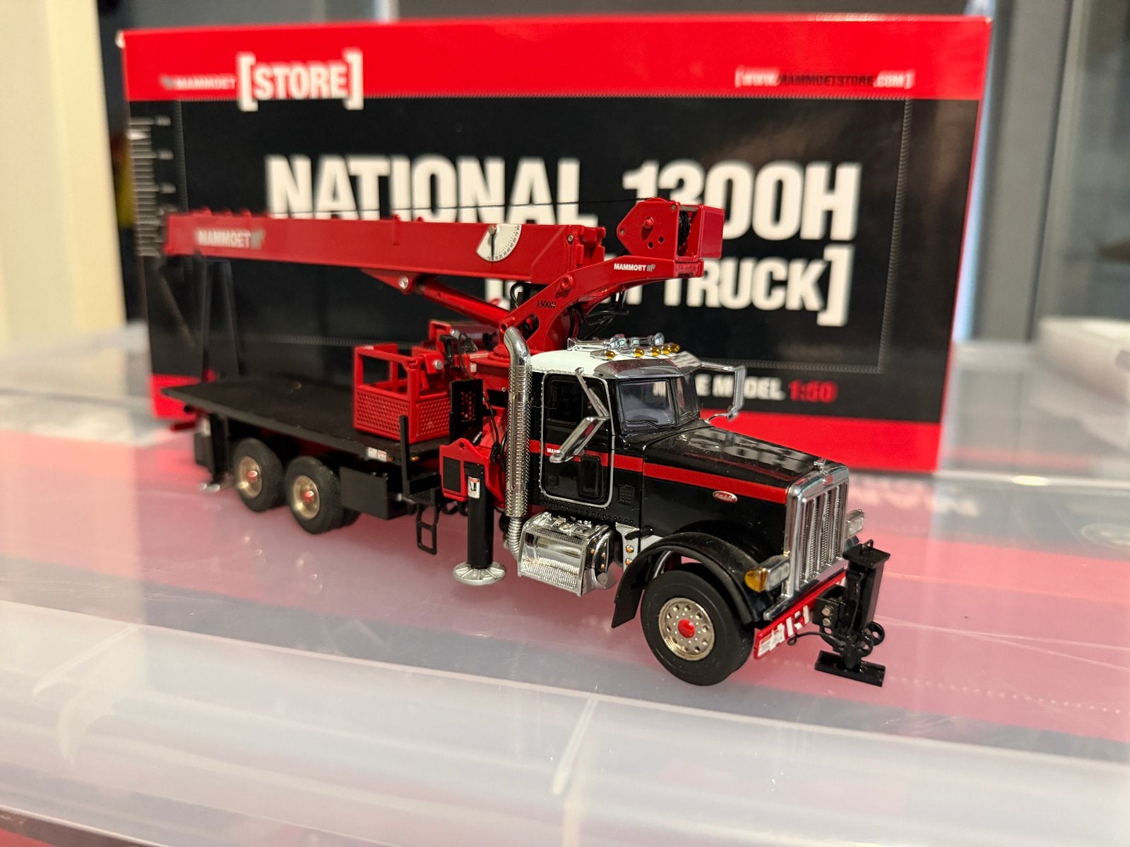 Sword TWH National 1300H Boom Truck 1:50 Model mammoet, Hobby en Vrije tijd, Ophalen of Verzenden, Zo goed als nieuw, Overige typen
