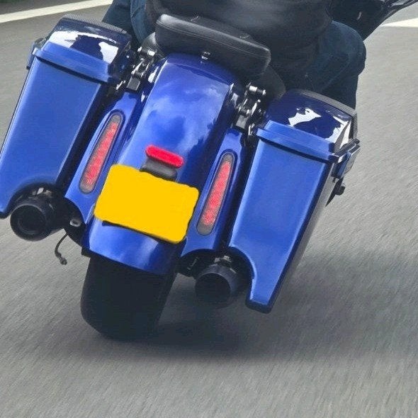 Bochten met originele Uitlaatdemper MW8 Touring, Motoren, Onderdelen | Harley-Davidson, Ophalen, Gebruikt